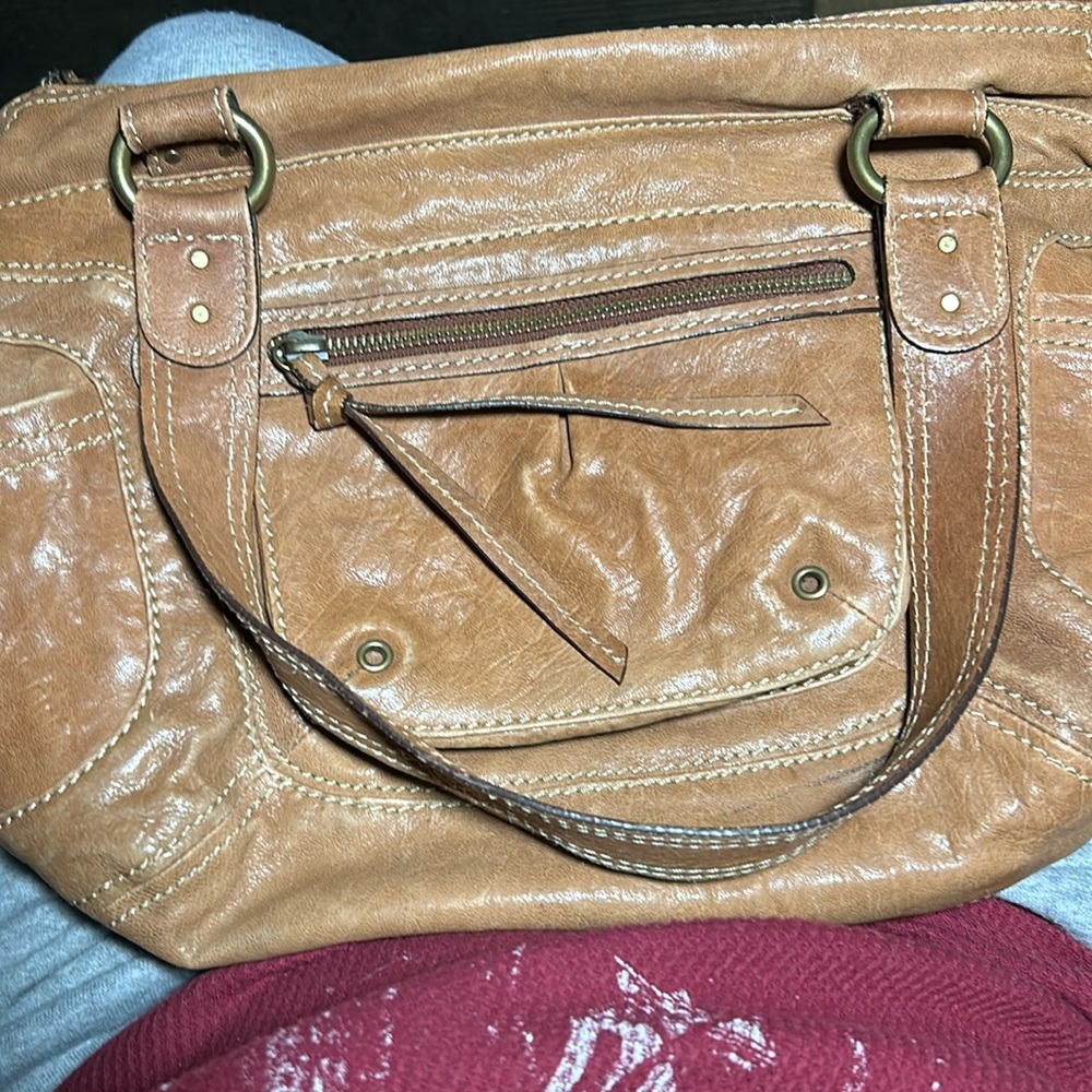 Fossil Handbag with Removal Crossbody Strap